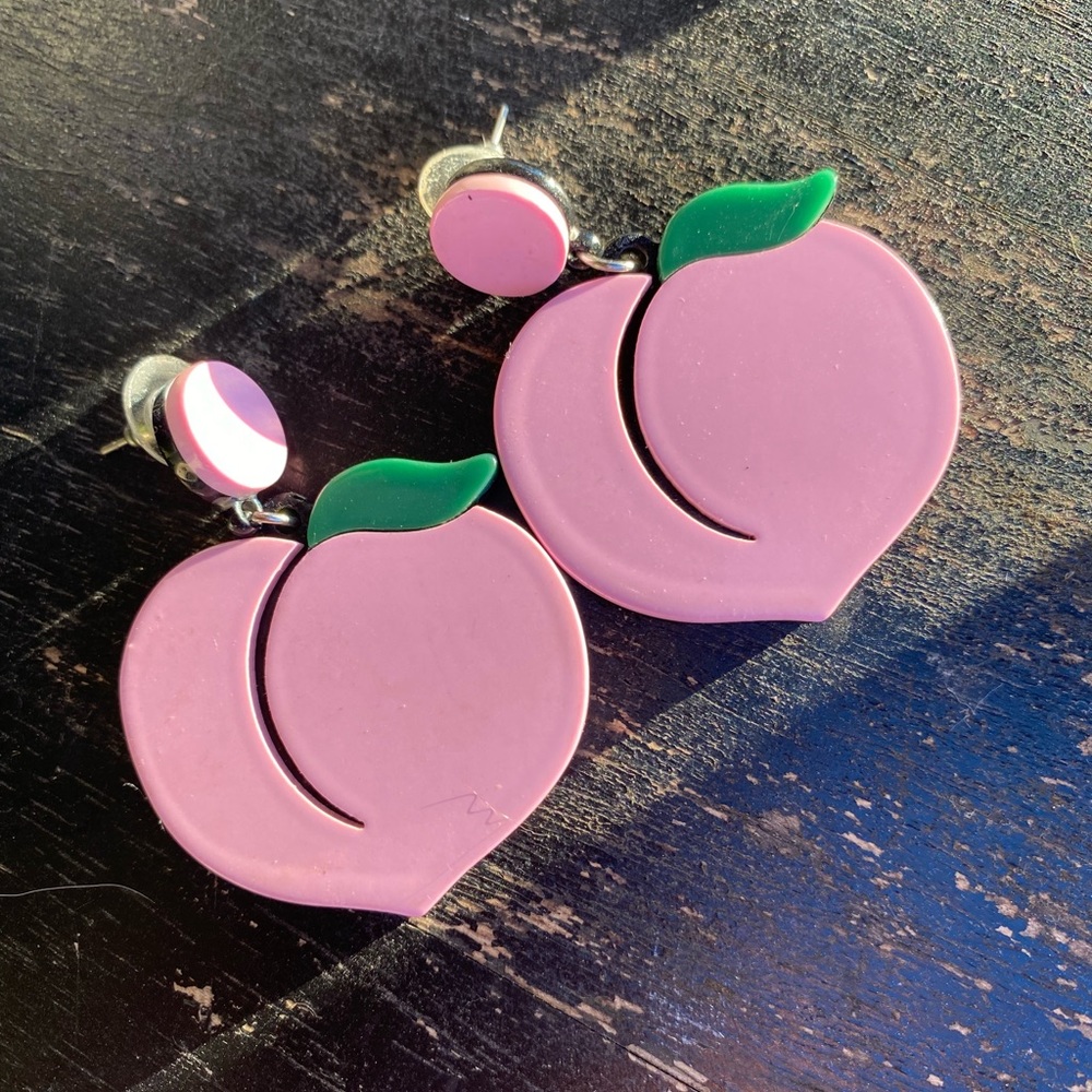 Peach Earrings